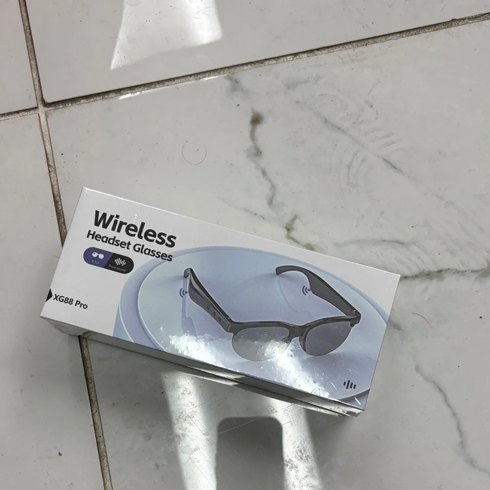 Wireless Audio Glasses - Black